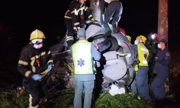 Grave acidente na BR-470 em Pouso Redondo com quatro vítimas fatais