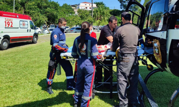 Menina de seis anos é atropelada no Sul de SC