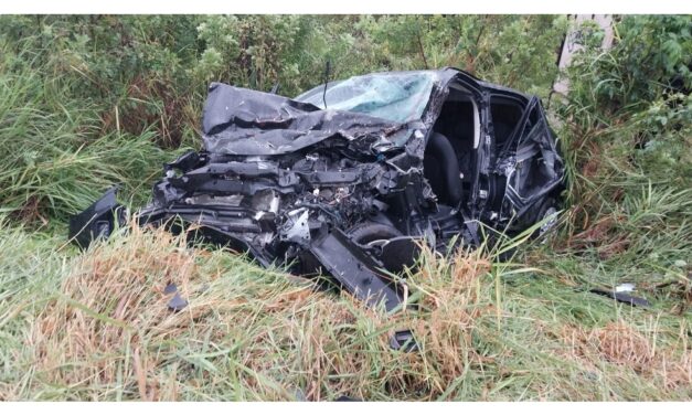 Grave acidente na BR 470 em Pouso Redondo