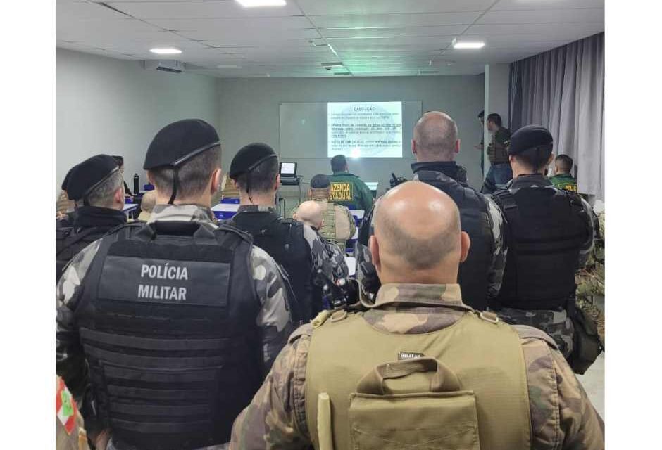 Operação da Polícia e Ministério Público investiga crime organizado em Santa Catarina
