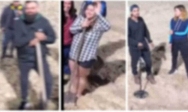 “Tesouro” escondido na praia em Itapema provoca caçada e corre-corre na cidade