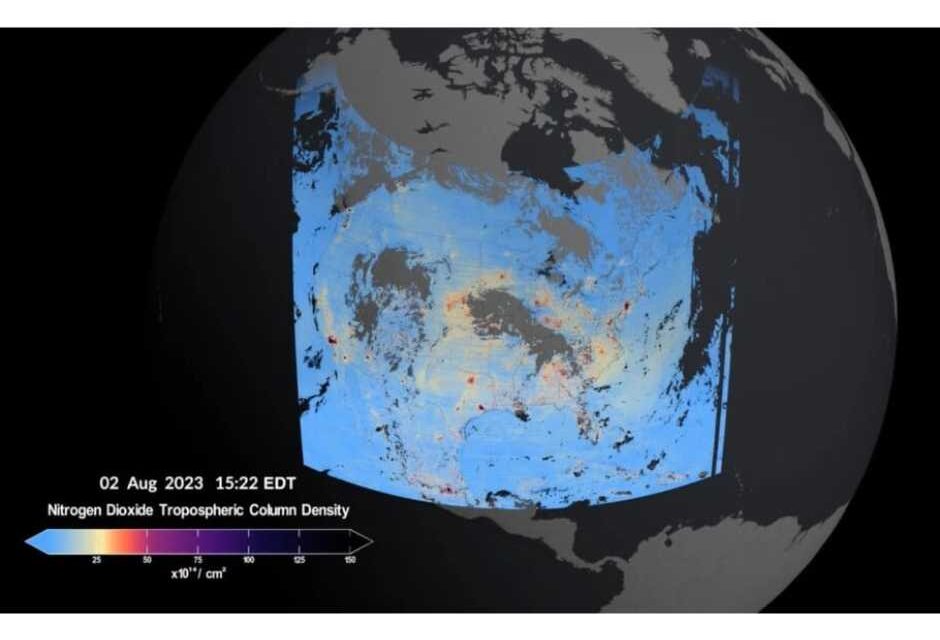 NASA divulga imagens de monitoramento de poluição feito do espaço; veja