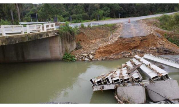 Chuvas em SC: rodovias estaduais têm 8 pontos de interdições; veja a situação em cada uma