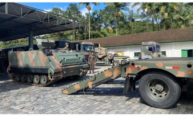 Exército envia força-tarefa para ajudar em Taió; cidade vive enchente histórica