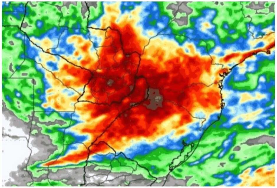 Santa Catarina tem alerta para chuvas e enxurradas a partir de hoje