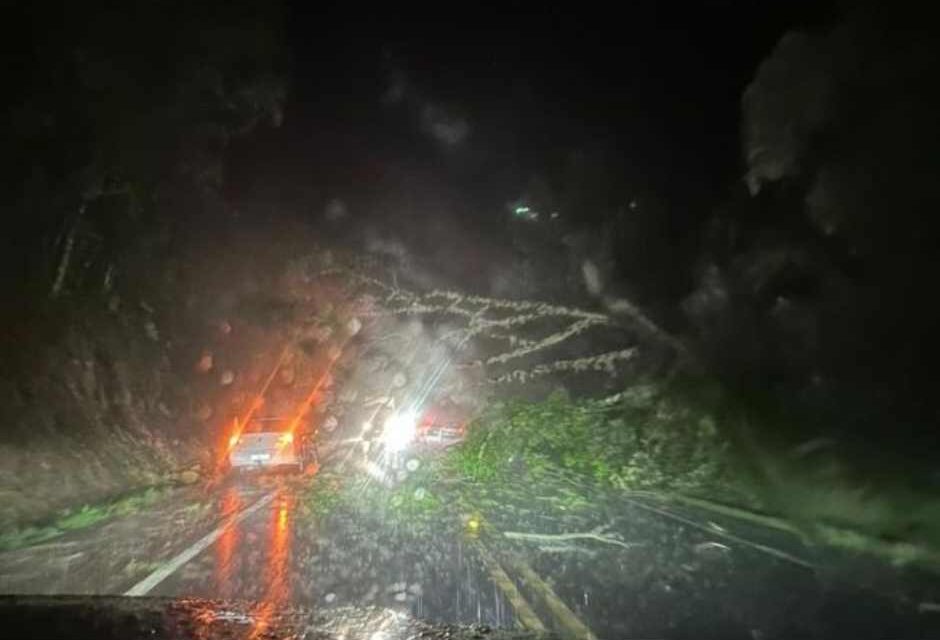 Com as chuvas, confira a situação das rodovias de Santa Catarina