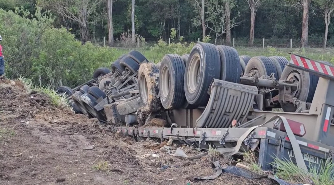 Acidente tira a vida de motorista na localidade de Cadeados, entre Otacílio Costa e Lages