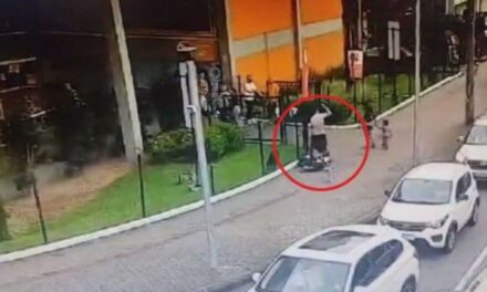 Em 16 minutos assassino de vendedor de paçoca discute, busca faca e comete crime em Blumenau