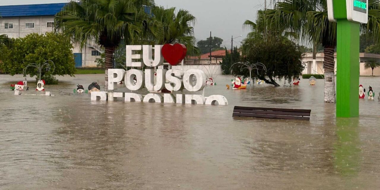 Pouso Redondo registra a maior enchente da sua história