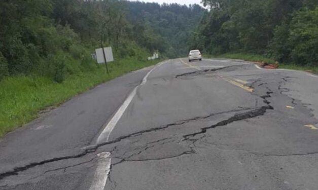 DNIT alerta para interdição total da BR-470/SC em Pouso Redondo, Serra da Santa