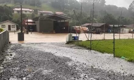 Chuvas causam estragos em 30 municípios e SC segue em alerta para temporais