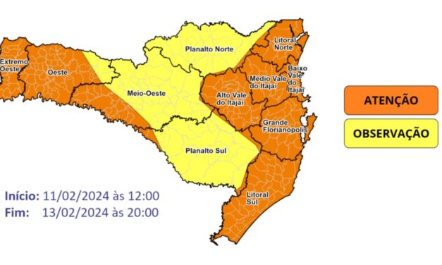 Defesa Civil alerta para onda de calor extremo em SC