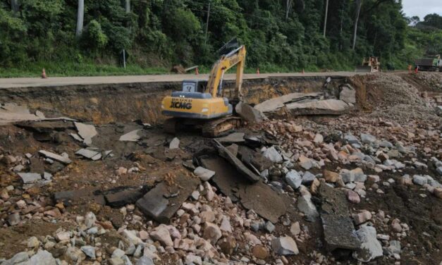 BR-470, em Rio do Sul, deve ficar interditada por pelo menos 20 dias