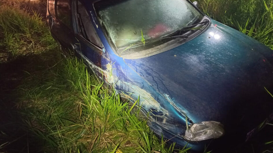 Mulher morre após marido dirigir embriagado e tombar carro em rodovia do Oeste de SC