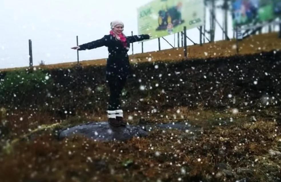 Chuva, geada ou neve? Após temperaturas negativas e lagos congelados, como será fim de semana na Serra de SC