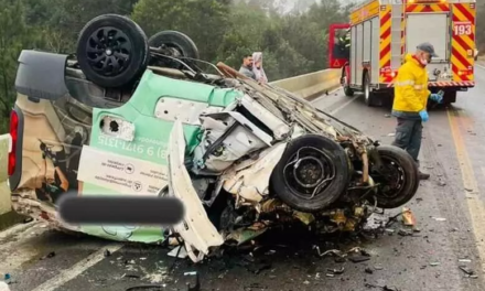 Dois homens morrem durante grave acidente em Lages