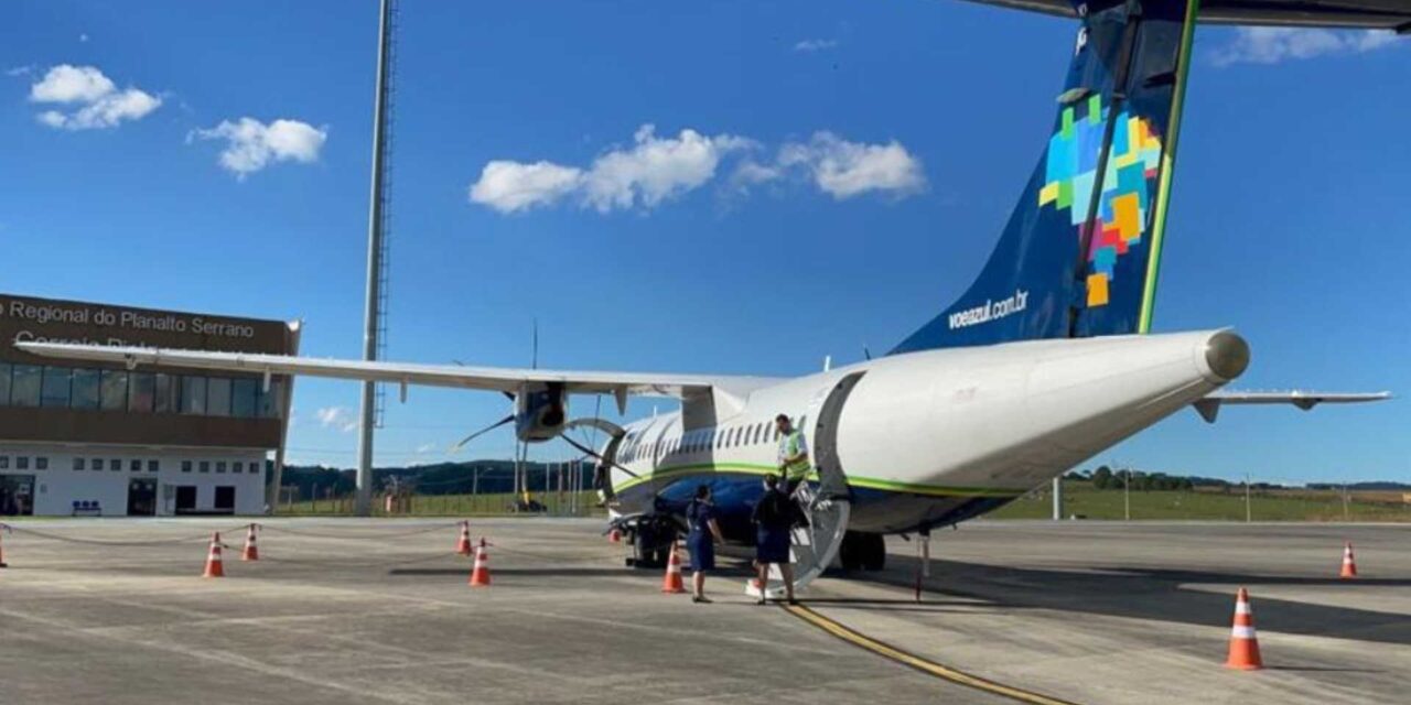 Azul confirma encerramento dos voos na Serra Catarinense