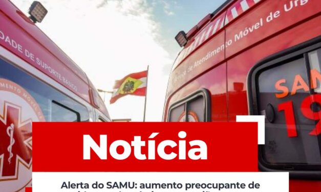 Alerta do SAMU: aumento preocupante de acidentes domésticos na região serrana