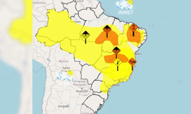 Combo de alertas meteorológicos mantém o Brasil em atenção após passagem de ciclone