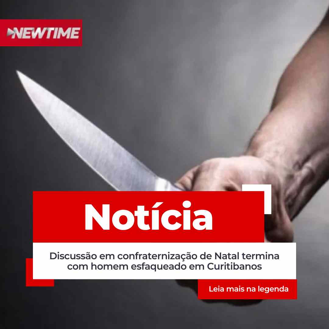 Discussão em confraternização de Natal termina com homem esfaqueado em Curitibanos